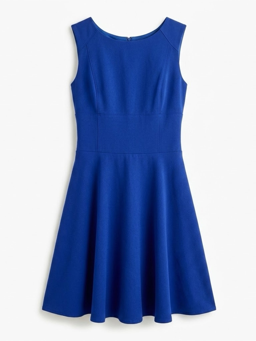 Marc New York Andrew Marc Royal Blue A-Line Fit & Flare Dress - Size 8